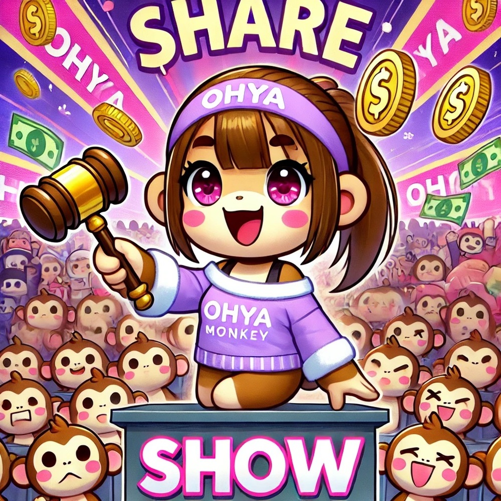 🙉 Ohyamonkey Share Show Flyer 🙉 Victoria’s Share Show ! - Picture 3 of 7